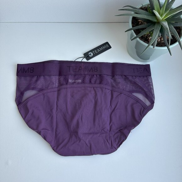 Teamm8 - Score Sheer Tank and Brief Set - Plum Purple (M) - PRICE FIRM - Picture 8 of 11